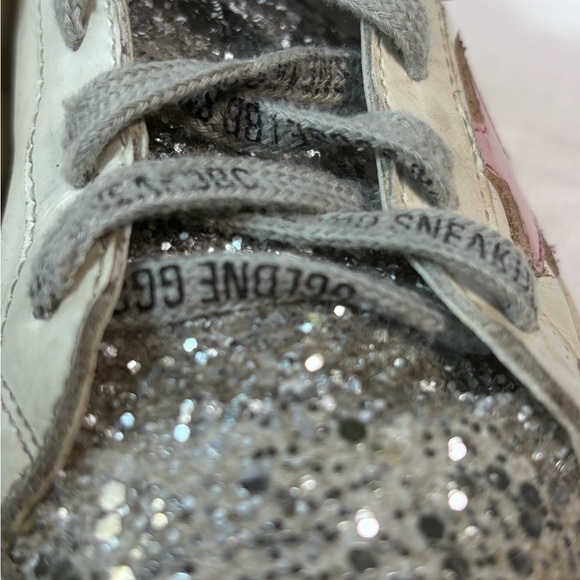 Golden Goose Kids Glitter Sneakers - Silver and Pink 🍓☀️ - Picture 2 of 14